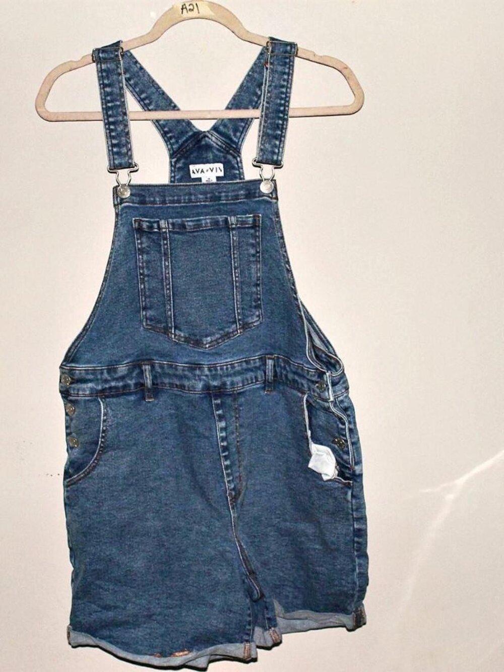✨Ava & Viv demin #overalls